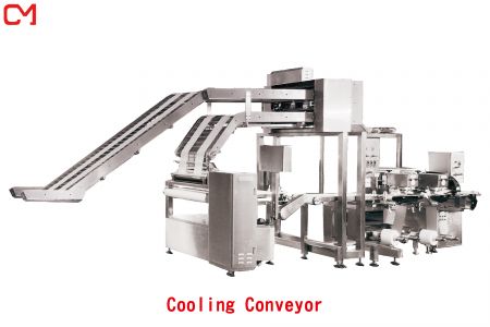 Băng tải làm mát đa lớp.